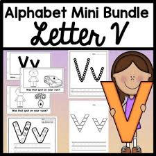 There are 8 nos in total therefore there are 8! Letter V Activities Letter V Book And 5 Letter V Worksheets Tpt