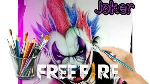Works both in color and in plain black. Free Fire Drawing Joker Update Free Fire 2020