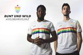 Fsv mainz 05 2006/2007 home f. Gegen Mainz Mit Sondertrikot Vfb Sendet Ein Buntes Signal Fur Mehr Vielfalt Vfb Stuttgart Stuttgarter Nachrichten