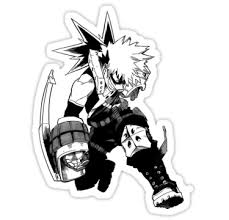 Bakugou Katsuki S Rage Sticker By Portgasdmeme In 2021 Anime Stickers Cute Stickers Kawaii Stickers