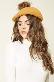 Forever 21 Slouchy Beanie 15 Part Beret Part Beanie This Little Topper Is Unexpectedly Chic I Faux Fur Pom Pom Hat Slouchy Beanie Hats Fur Pom Pom Beanie