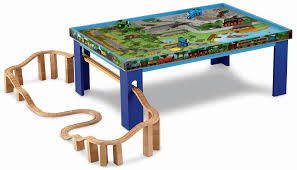 Amazon Com Thomas Friends Wooden Railway Wooden Railway Play Table Toys Games Thomas And Friends Wooden Train Play Table