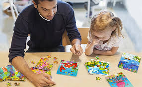 Our free puzzles use bright colors and fun themes that will help to engage children. Amazon Com 12pack Easy Wooden Jigsaw Puzzles For Kids Age 4 8 Years Old Sea Animals Small Summer Toddler Puzzles Party Favors For Girls And Boys Portable Travel Puzzles 20 Pieces Per Puzzle
