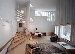 This is supported by large wooden beams which hold the space in tension. Guided Tour Studio Aalto Alvar Aalto Shop