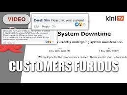 International investment will return to malaysian banks…why cimb was hit hard by corporate failures in singapore and bank made some conservative bad debt provisions…cimb of all malaysian banks. Cimb Clicks Down Netizens Flock To Facebook Page To Vent Frustration Youtube