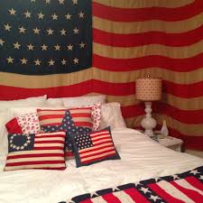 America Patriotic Bedroom Red White Blue Bedroom Red Patriotic Bedroom Bedroom Design