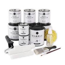 4 modern kitchen colour schemes inspiration tlc interiors kitchen splashbacks tiled versus glass splashbacks zesta kitchens kitchen benchtops top 6, kitchen black benchtop white cupboards. Amazon Com Giani Marble Easy Epoxy Countertop Kit Carrara White Nuvo Cabinet Makeover Kit Earl Grey Home Improvement
