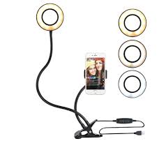 Led Ring Light Mobile Holder Universal In 2020 Led Ring Light Led Ring Cell Phone Holder