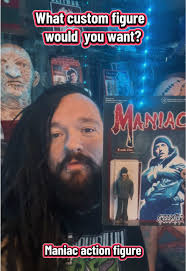 What custom action would you like me to make you? Here is a custom figure I  made from maniac. #claysculpture #artistoftiktok #fangs  #customactionfigures #customtoys #maniac #horrorcollection ...