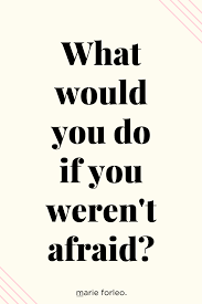 This Question Will Help You Overcome Fear Of Failure Fear Of Failure Quotes Overcoming Fear This Or That Questions