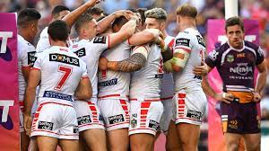 Get a summary of the dragons vs broncos national rugby league 2021 rugby match. Nrl St George Illawarra Dragons Eliminate Brisbane Broncos At Suncorp Stadium