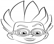 Romeo from pj masks coloring page. Pj Masks Coloring Pages To Print Pj Masks Printable