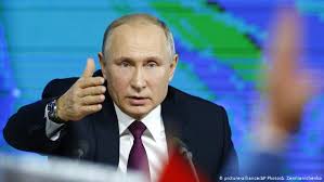 Vladimir vladimirovich putin (born 7 october 1952) is a russian politician and former intelligence officer who is serving as the current president of russia since 2012. Vladimir Putin Warns Us Not To Start An Arms Race News Dw 06 08 2019