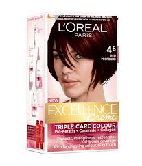 Visit the store on amazon. L Oreal Paris Excellence Cream Hair Color 4 6 Red Profound Single Use Developer Milk Hair Colorant Hair Conditioner Serum Buy L Oreal Paris Excellence Cream Hair Color 4 6 Red Profound Single Use