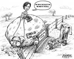 Partisan Pork By karlwimer | Politics Cartoon | TOONPOOL