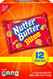 See more of nabisco cookies on facebook. Nabisco Nutter Butter Bites Peanut Butter Sandwich Cookies 1 Oz 12 Count Walmart Com Walmart Com