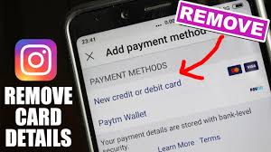 How to delete your credit or debit card details on the ps4 2017no more unwanted purchases.hi there rick here, this is a super easy guide on how to remove. How Do I Delete My Payment Method On Instagram Solved