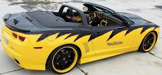 Black And Yellow Car Paint Steelers Pittsburgh Steelers Steelers Football Steeler Nation