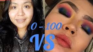 Summer colorful Makeup