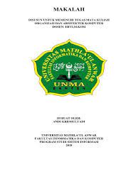 We did not find results for: Makalah Organisasi Dan Arsitektur Komputer Contoh Makalah