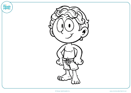 Cuerpo humano para colorear para niños az dibujos para. Dibujos De Ninos Y Ninas Para Colorear Jugando Estudiando