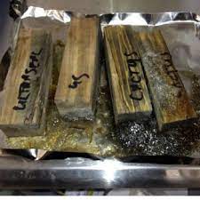 The brown one was also stabilized in cj without dye. Stabilizing Wood Setting Up And Testing Cactus Juice And Ultraseal Knifedogs Com Forums