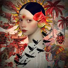 Digital Collage Art Feedback and Discussion