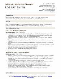 When writing your resume, be sure to reference the job description and highlight any skills, awards and certifications that match with the requirements. Sales And Marketing Manager Resume Samples Qwikresume