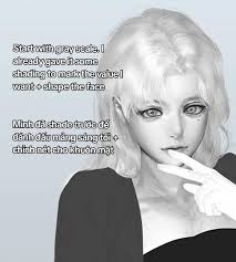 Grey Skin Tone Painting