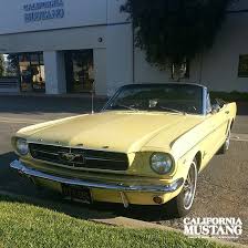 1964 1 2 Mustang Convertible Sunlight Yellow Mustang Convertible Pony Car Vintage Mustang