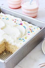 Vanilla Cake Recipe Easy Simple Snack Cake King Arthur Flour Recipes Vanilla Cake