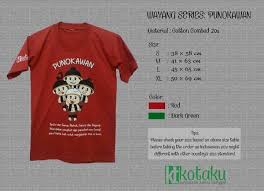 Siapa yang tak mengenal wayang satu ini, arjuna. Jual Tshirt Kartun Wayang Arjuna Srikandi Punokawan Di Lapak Kotaku Bukalapak