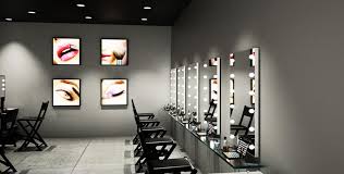 Salon Mirrors With Lights For Beauty Professionals Cantoni