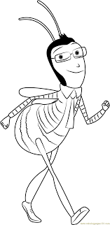 Find thousands of free and printable coloring pages and books on coloringpages.org! Adam Flayman Going Coloring Page For Kids Free Bee Movie Printable Coloring Pages Online For Kids Coloringpages101 Com Coloring Pages For Kids