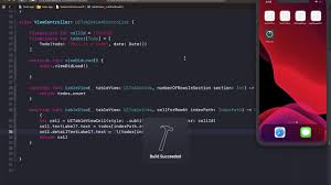 Making A Todo App No Storyboard Swift 5 Xcode 11 Youtube