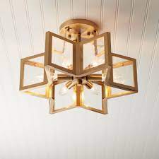 Uws tool box replacement parts are available for all styles of truck boxes and storage chests. Possini Euro Design Modern Ceiling Light Semi Flush Mount Fixture Warm Antique Brass 16 Wide 6 Light 6 Point Star For Bedroom Walmart Com Walmart Com
