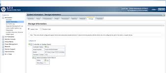 How To View Hp Smart Array Firmware Version On Hp Proliant Bl460c Blade Server Server Fault