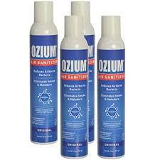 Buy Ozium Air Sanitizer Reduces Airborne Bacteria Eliminates Smoke Malodors 8oz Spray Air Freshener Original 4 Pack Online In Switzerland B0143onupa