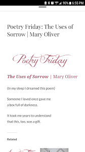 Pin By Carolyn Smith On Mary Oliver Mary Oliver Poems Sorrow