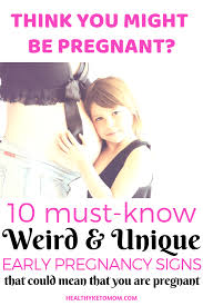 Pin On Early Pregnancy Signs