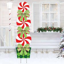 Check spelling or type a new query. Buy Oriental Cherry Candy Christmas Decorations Outdoor 44in Peppermint Xmas Yard Stakes Giant Holiday Decor Signs For Home Lawn Pathway Walkway Candyland Themed Party Red White Green Online In Turkey B07xyp6qkq