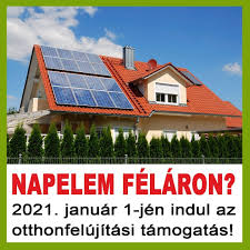 Mikortól él az otthonfelújítási program? Solar Electric Energiahasznosito Kft Home Facebook