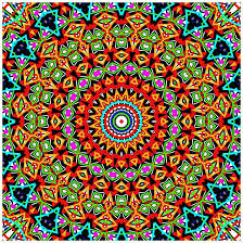 If We Have No Peace It Is Because We Have Forgotten That We Belong To Each Other Mother Teresa Atom Splitter Arti Hippie Art Hippy Art Psychedelic Pattern