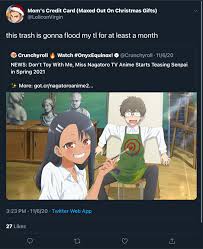 Pre Release Meltdown Over Confirmed Announcement Of Don T Toy With Me Miss Nagatoro Anime Series Nyannet Even if it started out as an creative idea that morphed into the. me miss nagatoro anime series