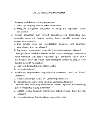 We did not find results for: Doc Soal Uas Pengantar Manajemen Arga We Academia Edu