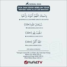 Ensiklopedia Islam Doa Dan Dzikir Sebelum Tidur Menyebut Nama Allah Dan Berdzikir Kutipan Pelajaran Hidup Kata Kata Motivasi Kata Kata Indah