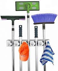 5% coupon applied at checkout save 5% with coupon. Home It Mop And Broom Holder Wall Mount Garden Tool Storage Tool Rack Storage Organization For The Home Plastic Hanger For Closet Garage Organizer 5 Position Buy Online At Best Price In Uae