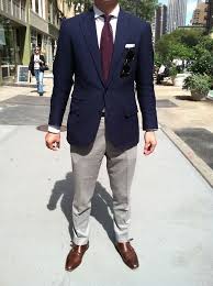 Black Blazer Grey Pants Blue Shirt Pin On Men S Fashion Best Guide