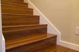 The tread itself will be deeper, as it needs to overhang the riser by 1 inch. Laminate Flooring In Stair Treads With Out Flush Nosing Contractor Talk Professional Construction And Remodeling Forum