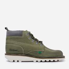 They are light and adapt very well to the shape of your foot. Kickers Kick Hi Winterised In Olive Green For Men Lyst